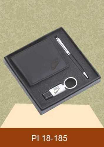 कार्ड होल्डर किचेन और पेन गिफ्ट सेट