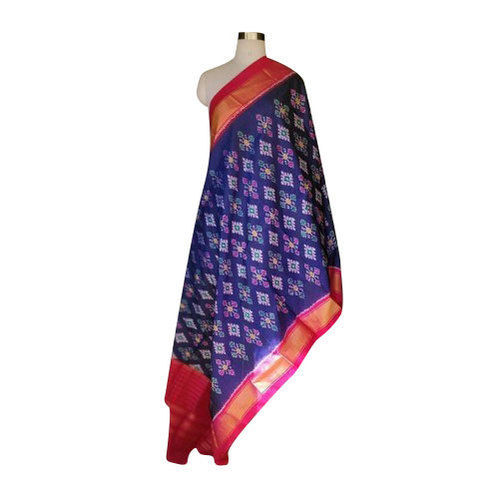 Printed Cotton Ikkat Dupatta Size: Medium