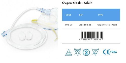 Adult Medical Oxygen Mask