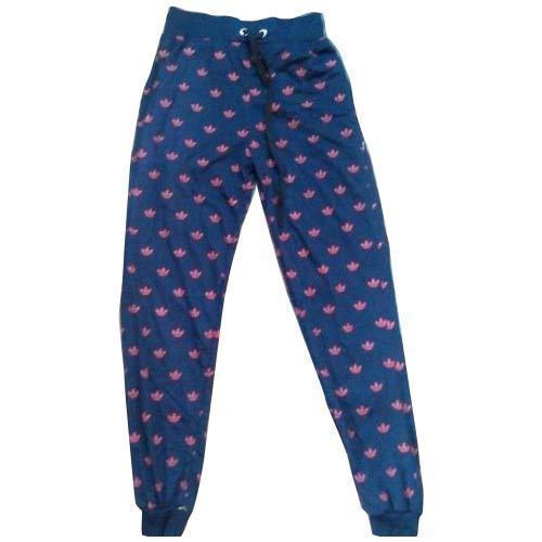 Mens Printed Blue Lower