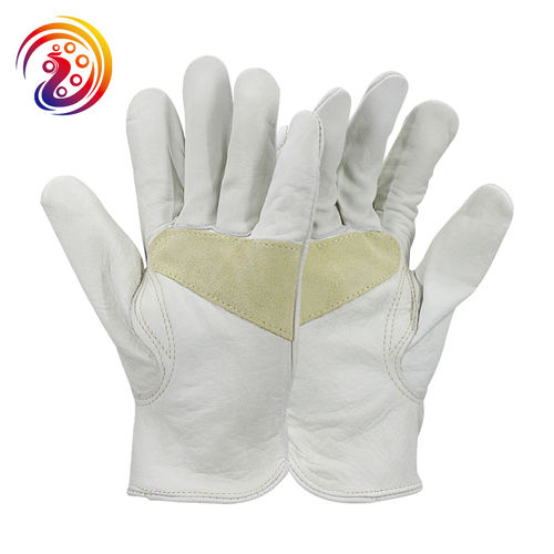 Pigskin Transport Carrying Factory Driving Gardening Protective Safety Work Gloves