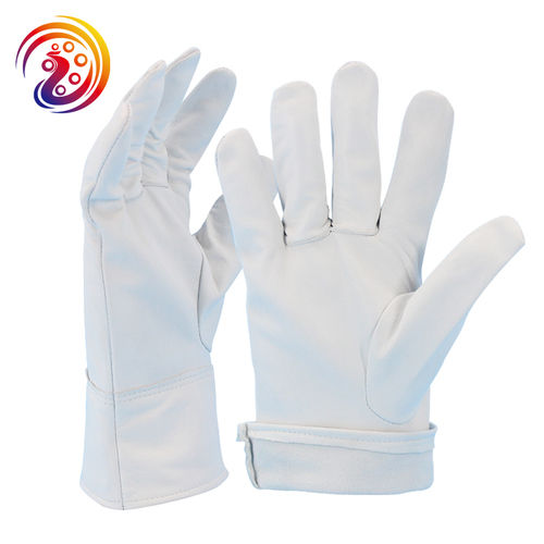 Split Leather Weld Baking Grill Hand Protection Gloves