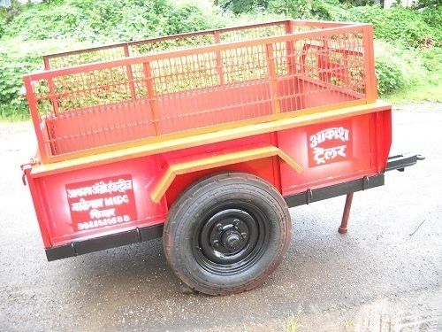 Sturdy Performance Small Tractor Trolley