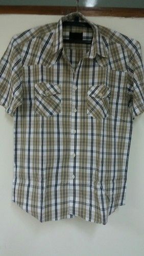 Half Sleeve Mens Casual Shirt