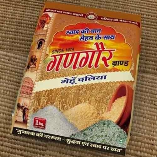 Hygienically Packed Wheat Daliya