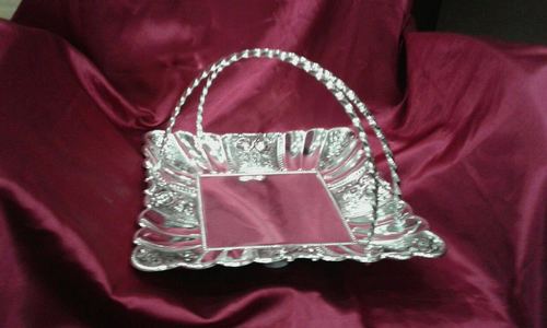 SILVER PLATED BASKET