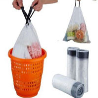 Durable Plastic Drawstring Bags