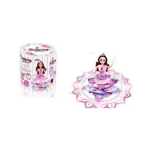 पिंक (गुलाबी) और सफ़ेद सिरैमिक डांसिंग गर्ल डॉल