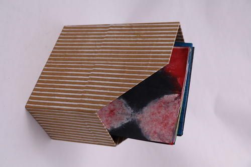 Handmade Paper Magazine Holder