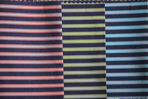 Polyester Cotton Stripes Shirting Fabric