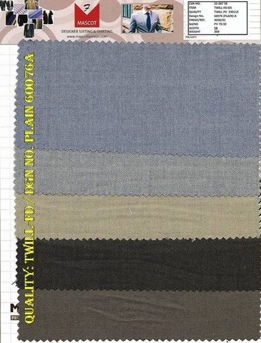 Twill Serge Plain Dyed Pd Fabrics Application: Interior And Exterior Decor