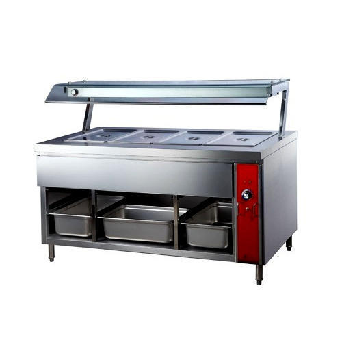 Hot Bain Marie Counter - Premium Quality Construction, Ideal For Hotels And Restaurants