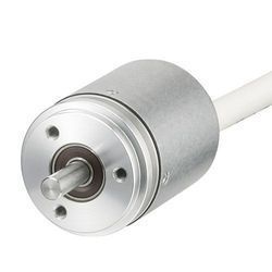 White With Red Incremental Solid Shaft Hengstler Encoders