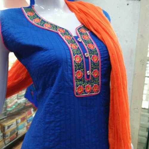 Ladies Embroidery Cotton Kurtis