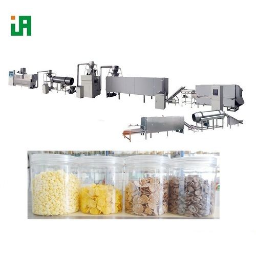 Small Scale Corn Flakes Production Extruder Machinery