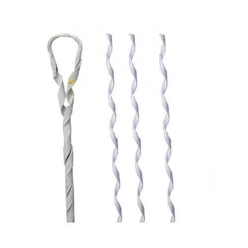 Silver Easy To Install Lightweight Thread Type Guy Grip For Industrial