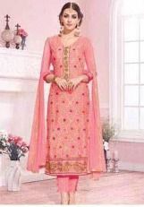 Party Wear Unstitched Ladies Suit