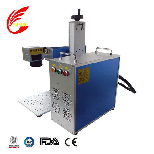 20W 30W Fiber Marking Machine With Raycus Source Metal Engraving Machine