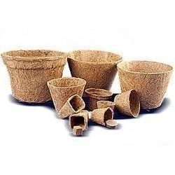 Eco Friendly Coir Fiber Pots