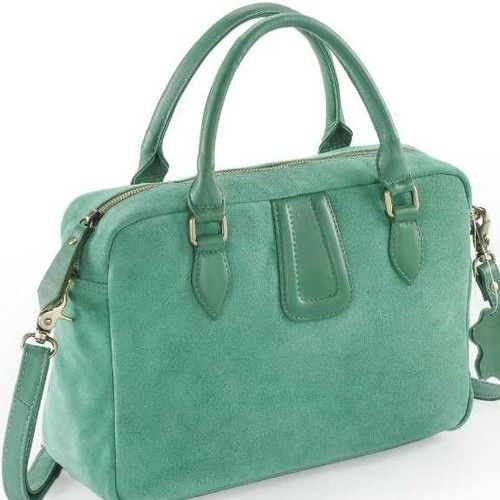 Ladies Green Leather Bag