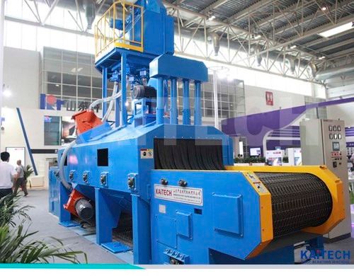 Qwd Net Belt Type Shot Blasting Machine