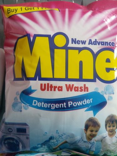 Green Color Mine Ultra Wash Detergent Powder