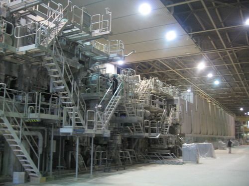 On Line Coated Paper Machine - Premium Quality, High Performance, Efficient Gears, Beautifully Designed, Smooth Functioning, Durability Enhanced