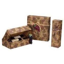 Eye Catchy Look Corrugated Wine Boxes