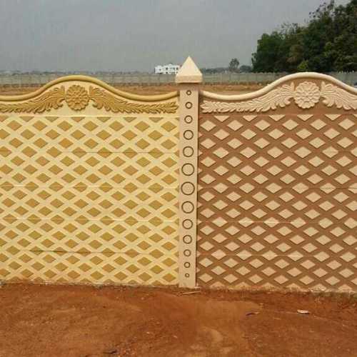 Durable RCC Compound Wall