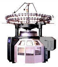 Brown High Speed Double Knitting Machine