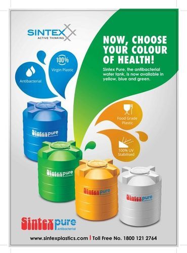 Pure Water Tanks (SINTEX)