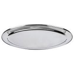 Stainless Steel Oval Platter Tray