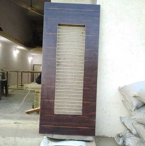 Wooden Safety Entrance Door