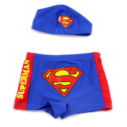 Boys Superman Swimming Costume