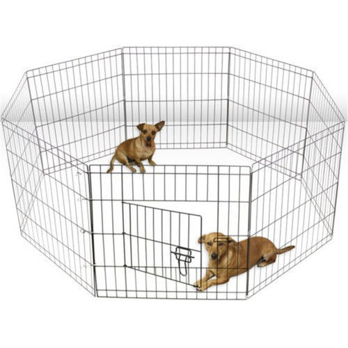 Galvanized Iron Hexagonal Shape Dog Cage