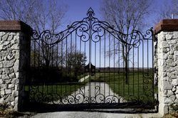 Reliable Wrought Iron Gate