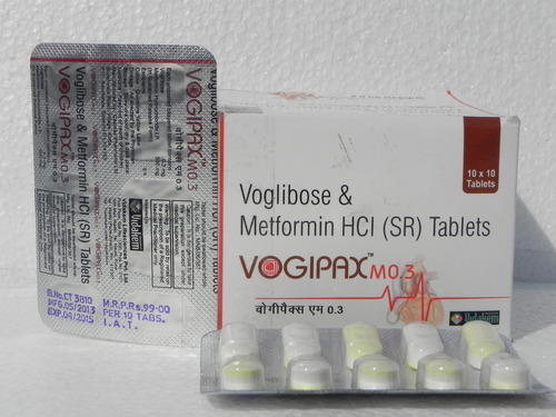 Voglibose And Metformin HCL Tablets