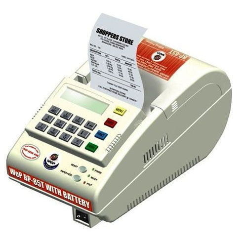 WEP Billing Machine - 12.7 cm Height, 14 cm Width, 3 Kg Weight | Client-Centric Supply with Affordable Pricing