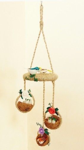 Birdi Jute Hanging, Home Decorative