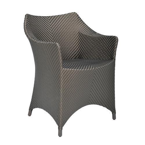 Armchair Outdoor Fully Woven Dining Table Set