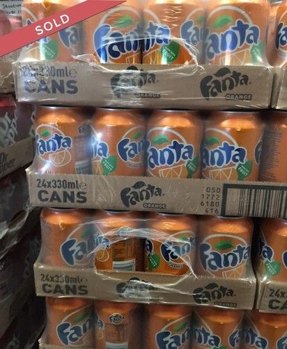 Orange Cold Drink Can 1 X 24 X 330ML (Fanta)