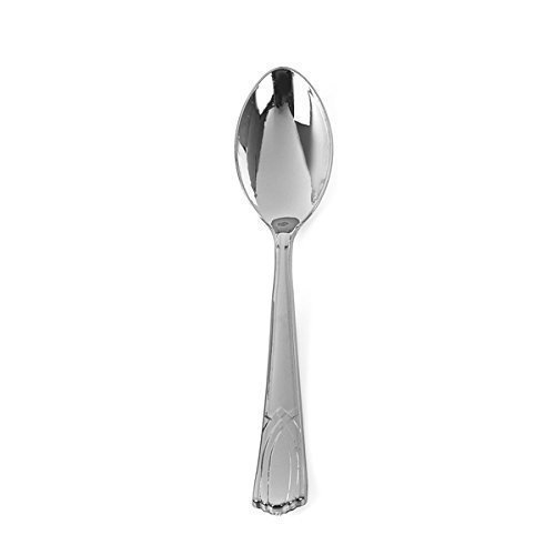 Silver Coated Disposable Spoon