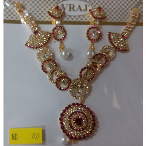 Gold Plated Imitation Necklace Set