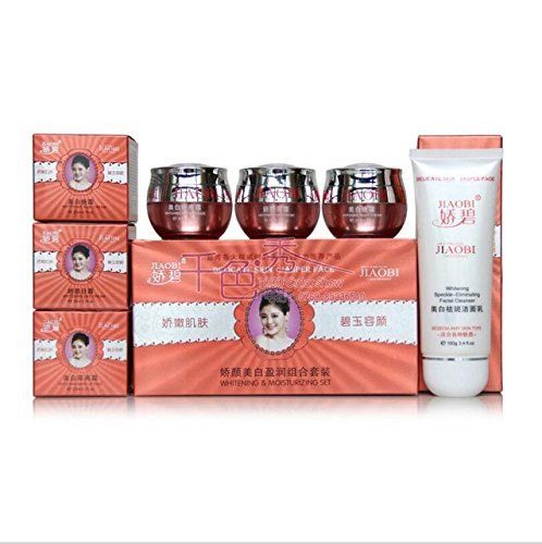 Jiaobi Whitening And Moisturizing Cream 4 In 1 Pack