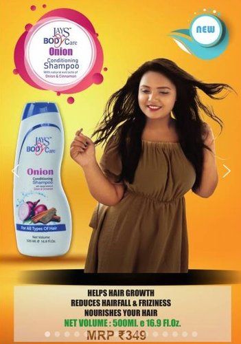 Onion Hair Conditioning Shampoo Volume: 500 Milliliter (Ml)