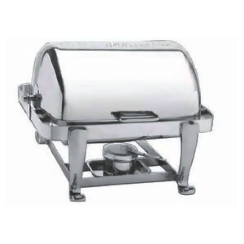 Steel Chafing Dish With Roll Top Dome