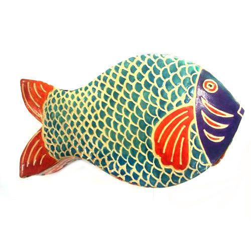 Fish Shape Leather Money Bank