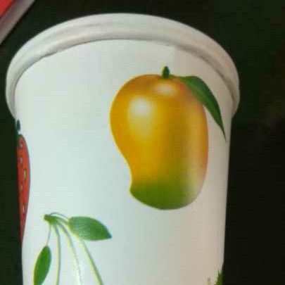 Golden Printed Paper Cup For Juice