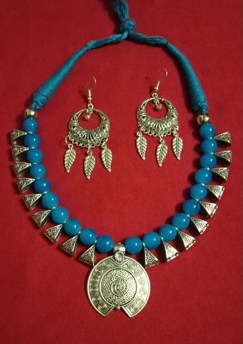 Antique Oxidized Necklace Set