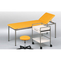 Examination Table With Side Table And Chair For Clinic Dimension(L*W*H): 1875 Mm L X 600 Mm W Millimeter (Mm)